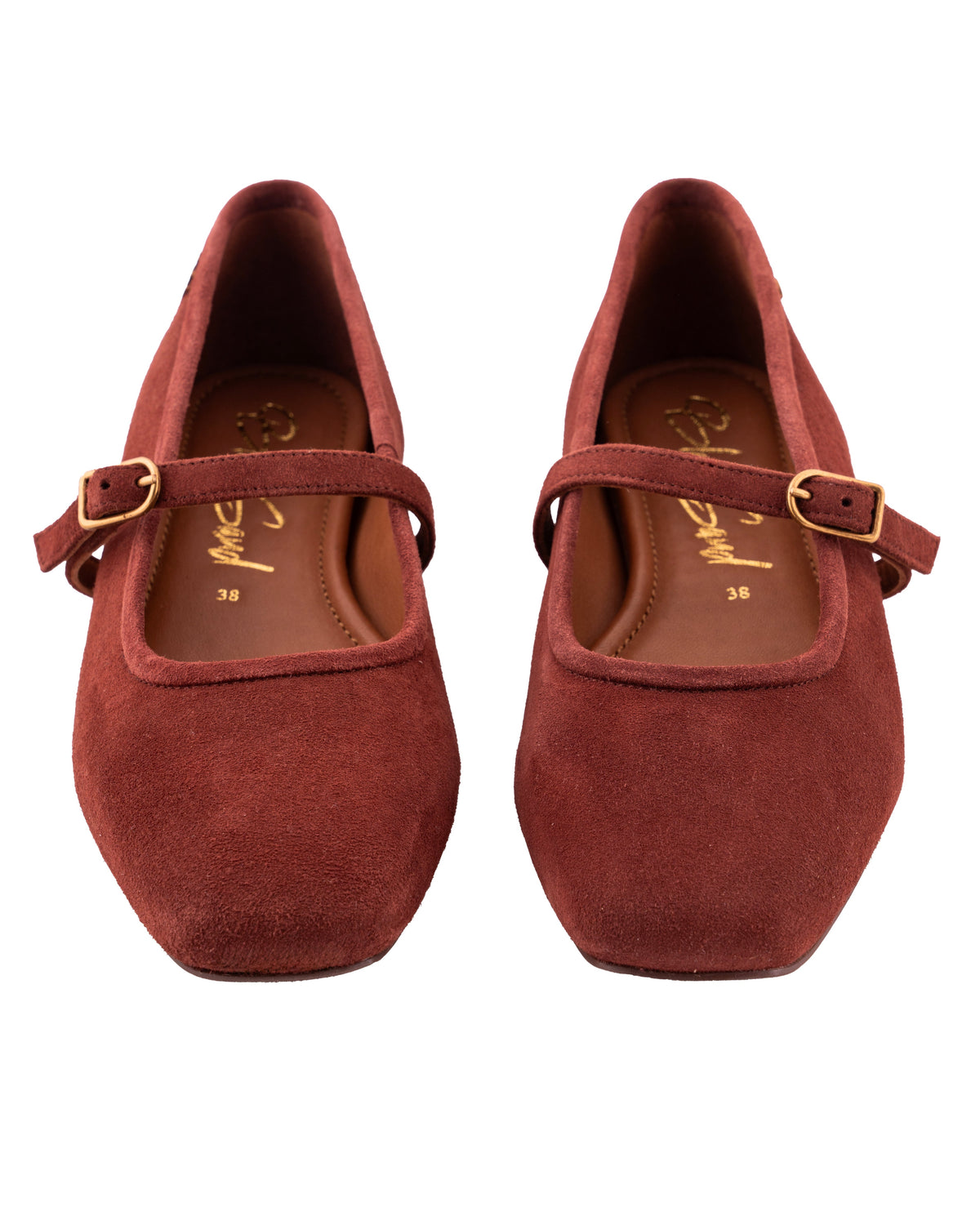 Elan Mary Jane, Maroon — 02 three-quarter