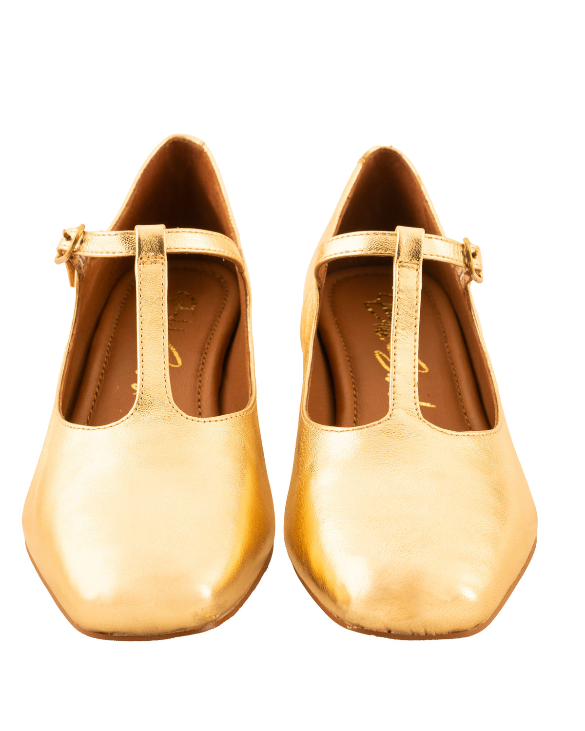 Cintra Mary Jane, Gold — 01 three-quarter