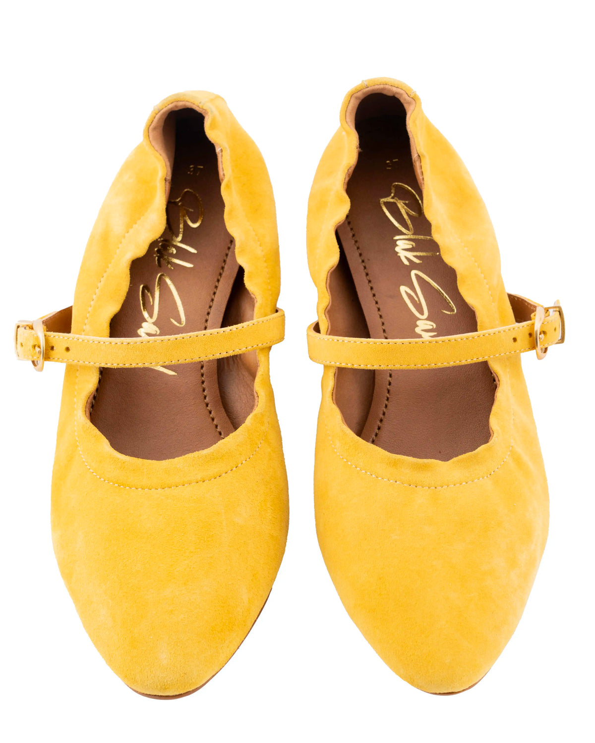 Primaire Mary Jane, Mustard — 02 three-quarter