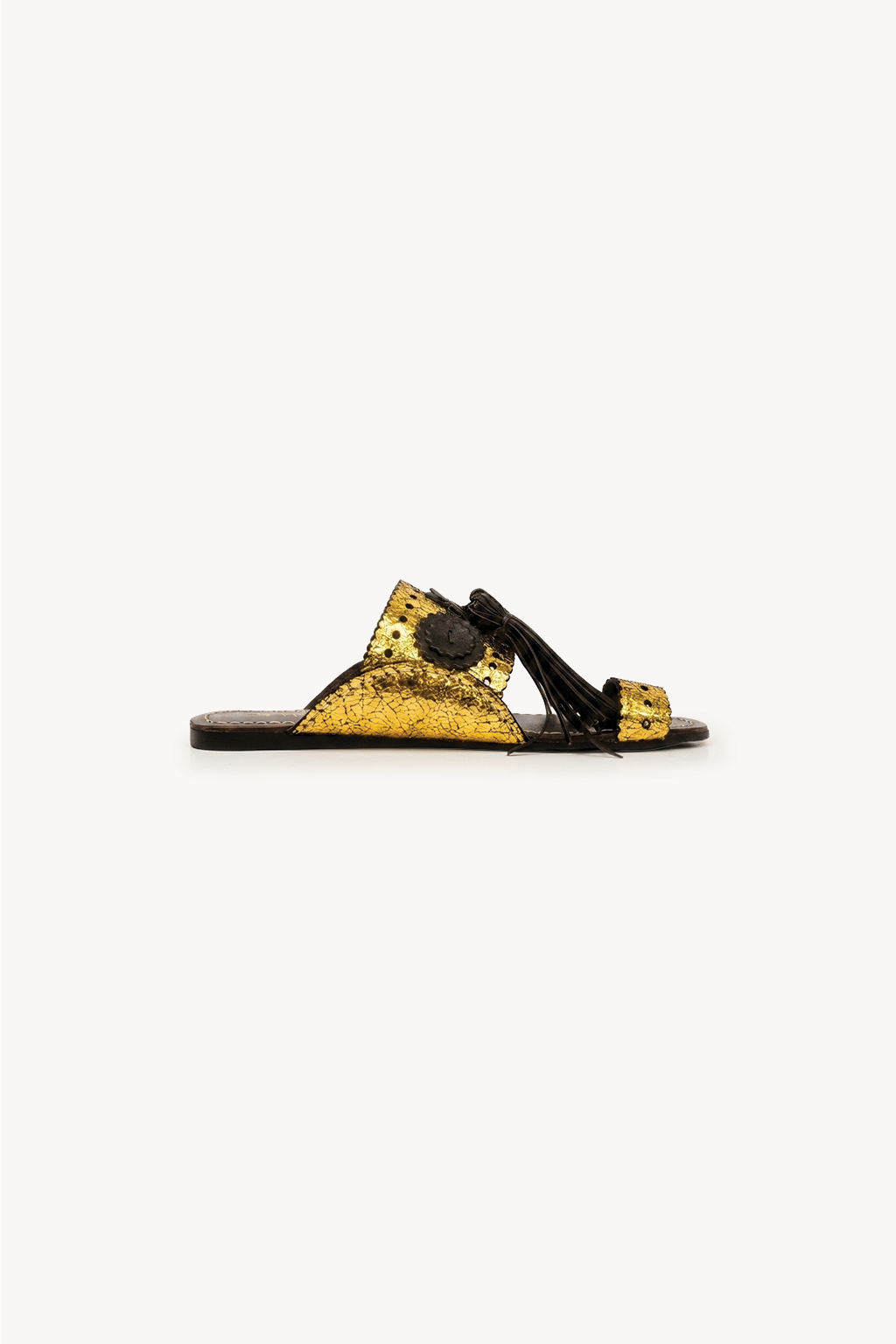 Oro e Ombra Slide, Gold — 03 side profile