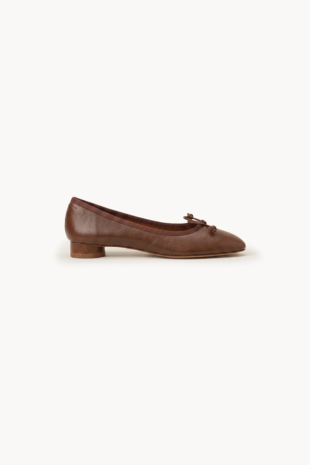 Ballerina Veloura, Brown — 03 side profile