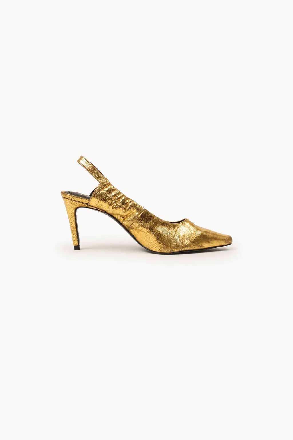 Reina Dore Heel, Gold — 03 side profile
