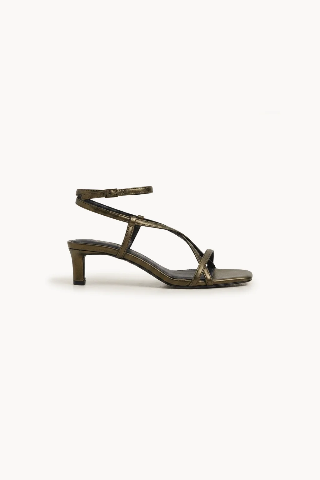 Valeria Nudo Sandal, Bronze — 03 side profile