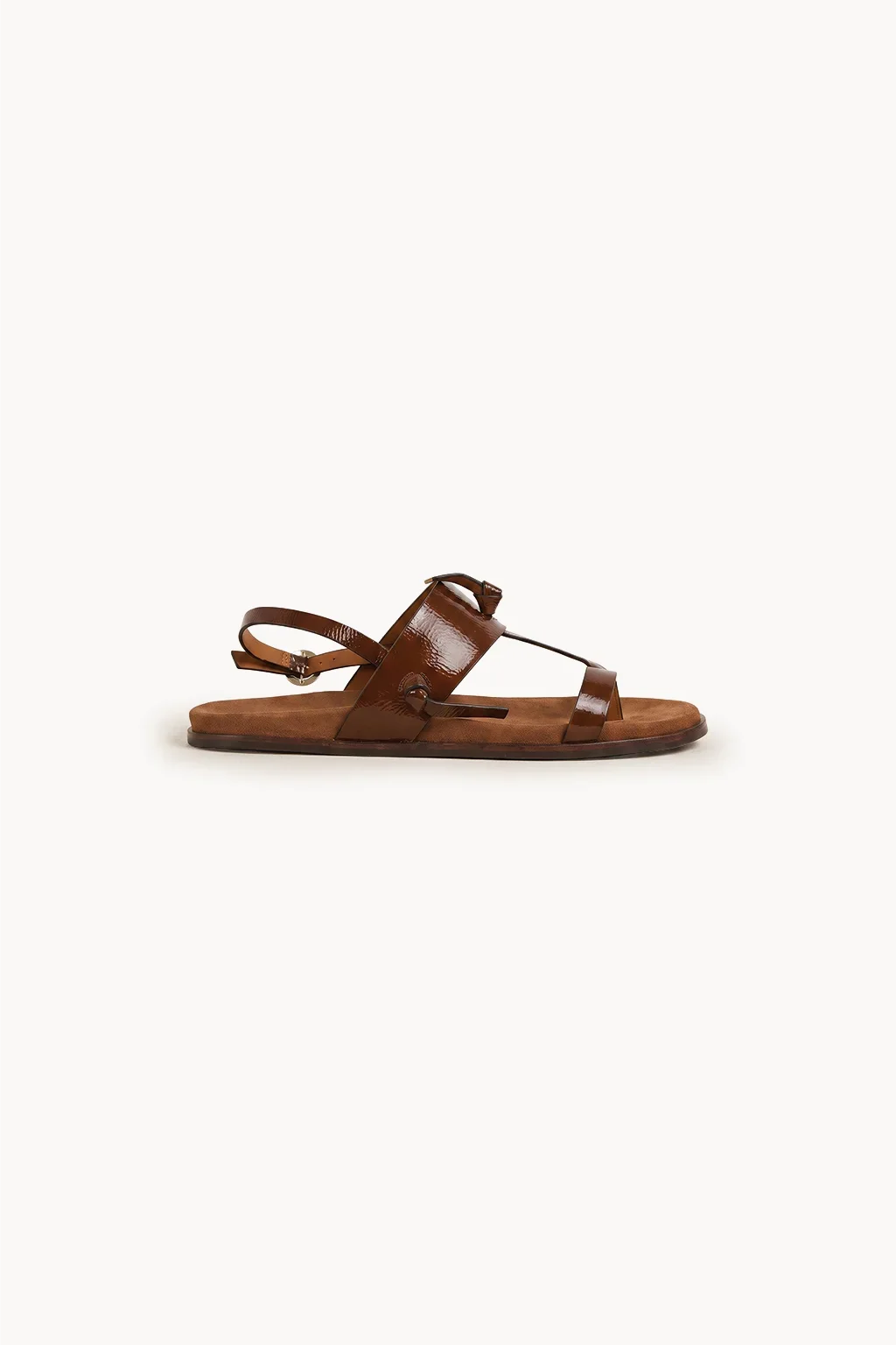 Alma Elite Flat, Brown — 03 side profile