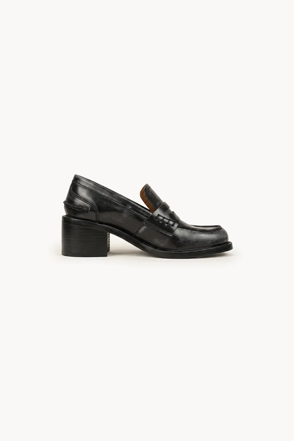 Senorita Noir Loafer, Dark Brown — 03 side profile