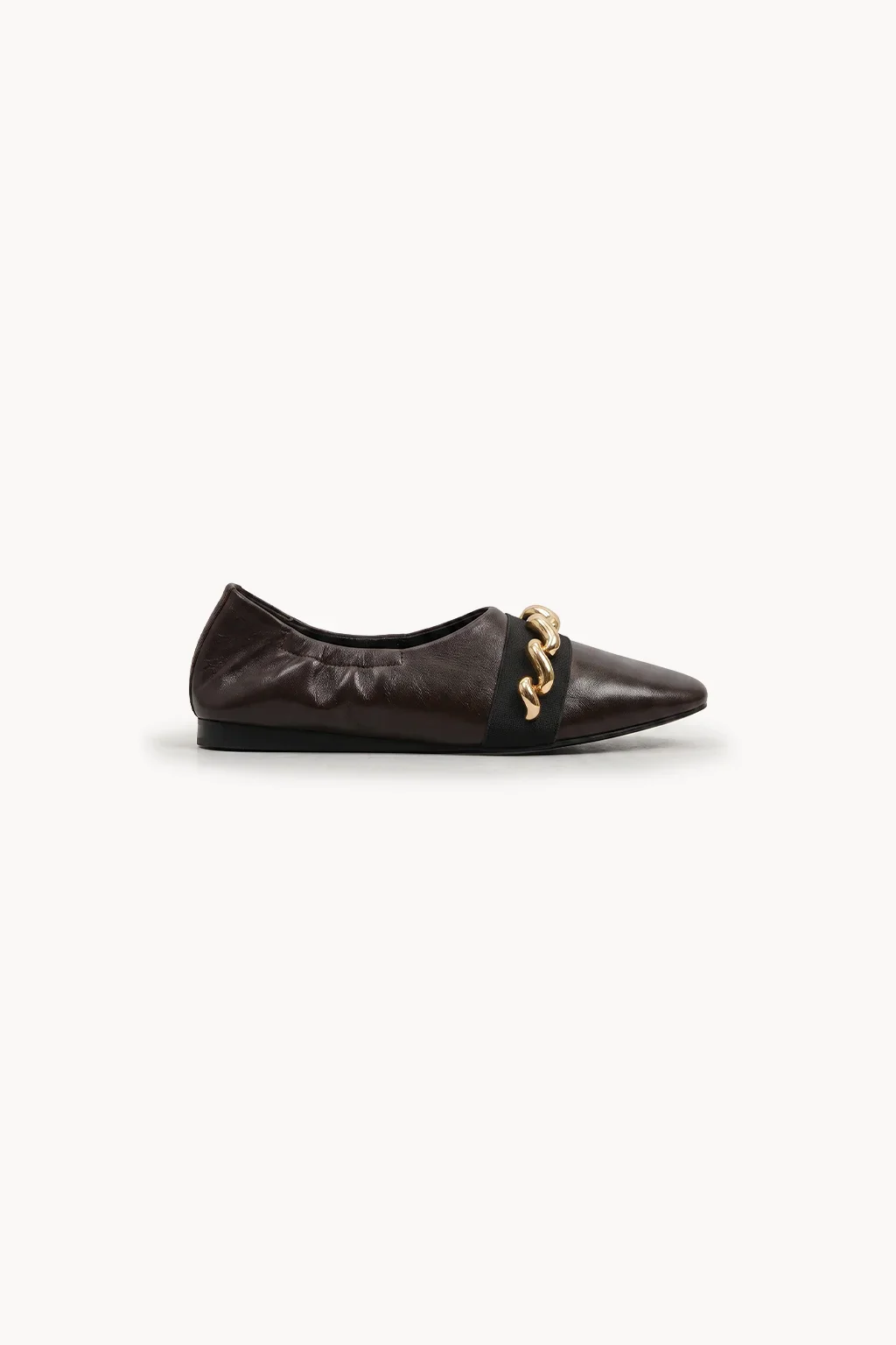Oro y Ebano Ballerina, Dark Brown — 03 side profile