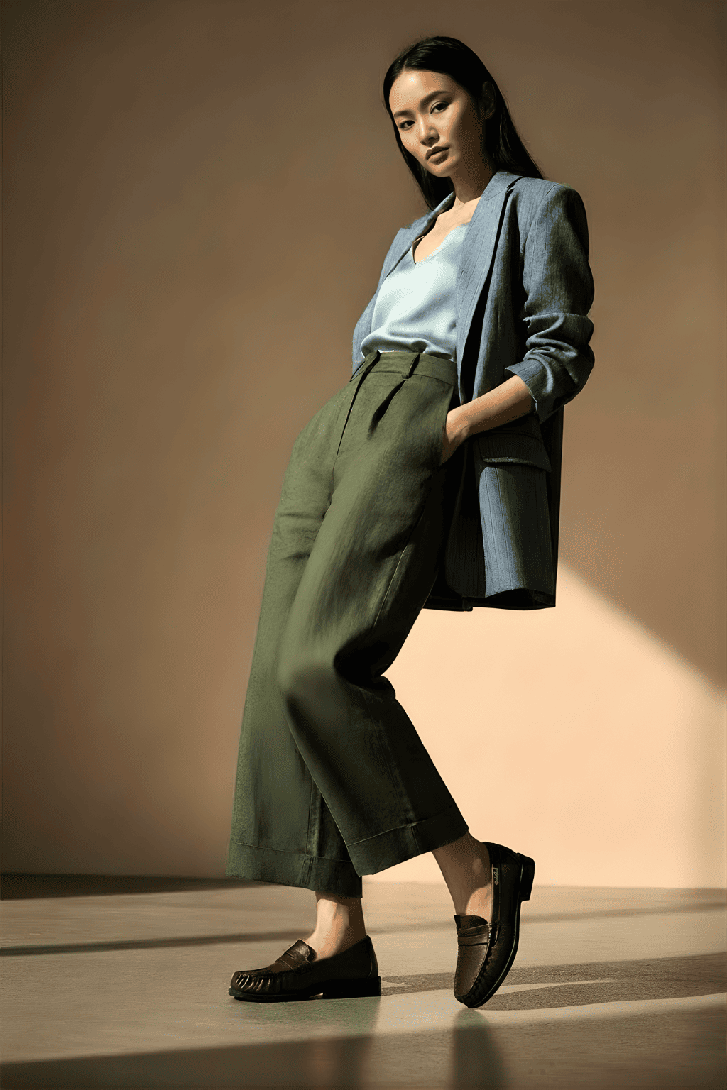 Modo Loafer, Brown — 07 on model