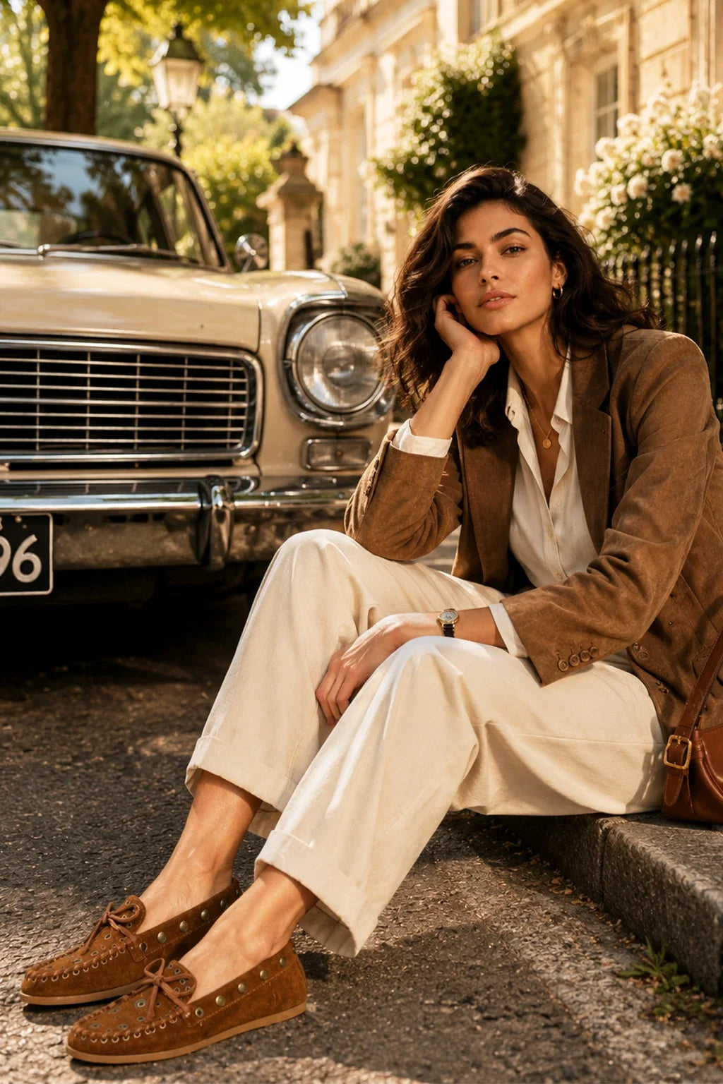 Mocasin Artesano, Brown — 07 on model
