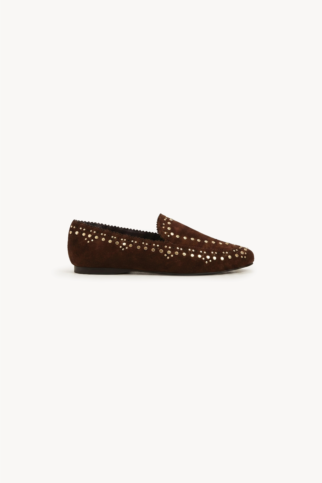 Granada Studded Loafer, Mocha — 03 side profile