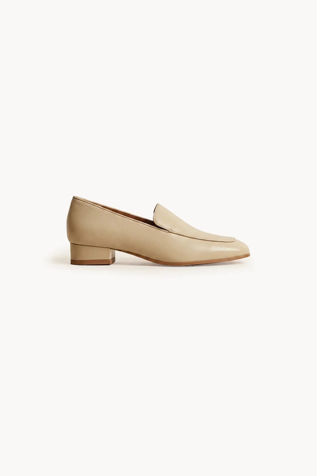 Valeria Muse Loafer, White — 03 side profile
