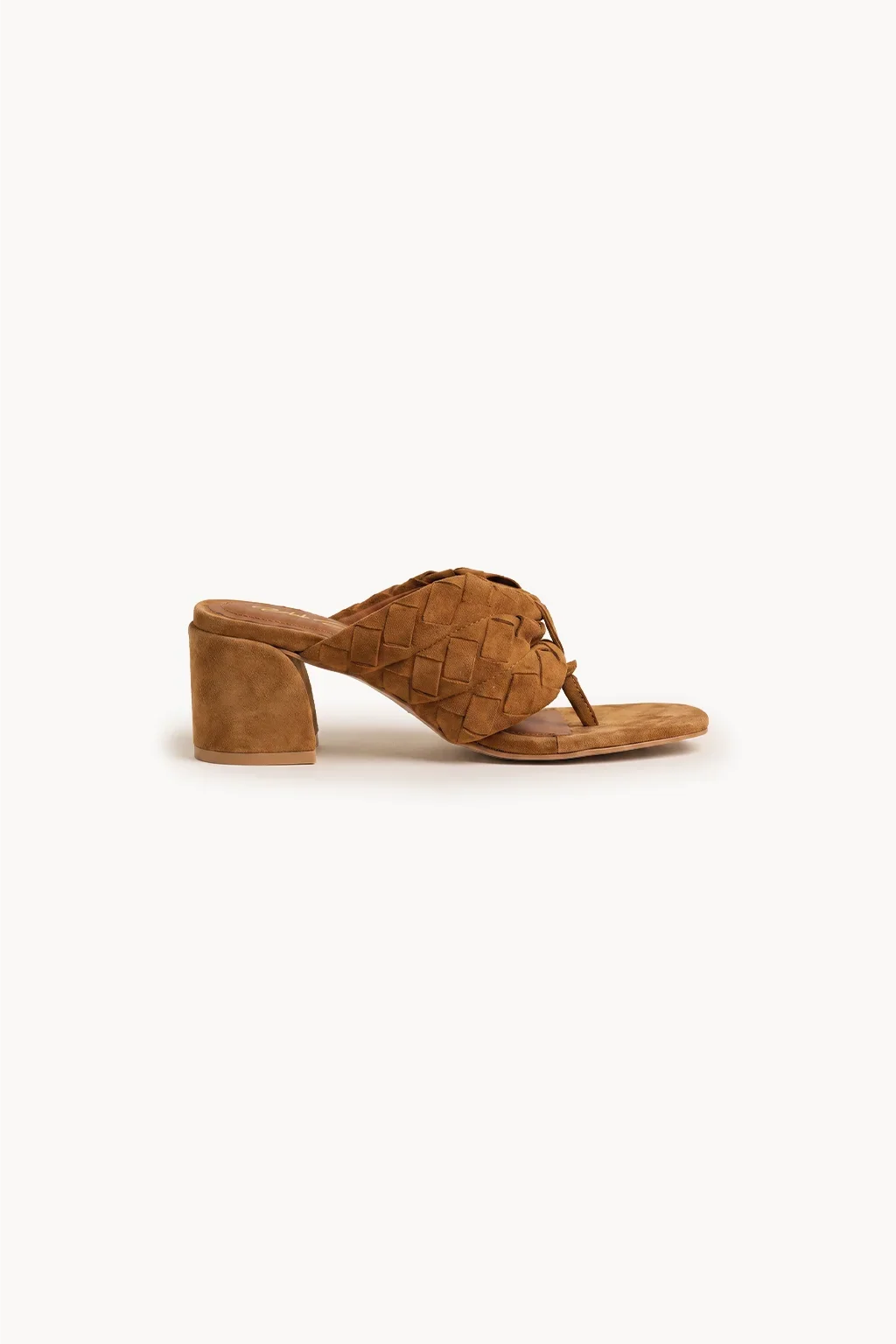 Senora Atelier Sandal, Tan — 03 side profile