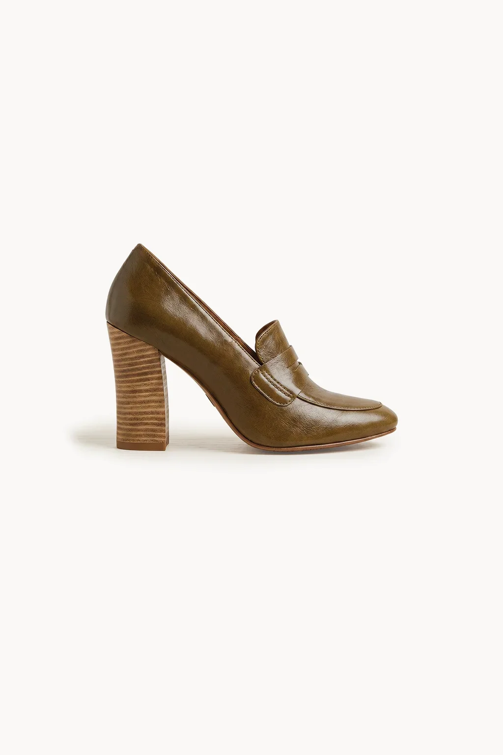 Reina de Oro Loafer, Brown — 03 side profile