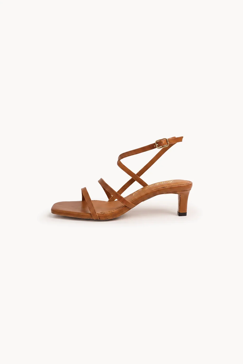 Isla Aurea Sandal, Tan — 04 side profile 2