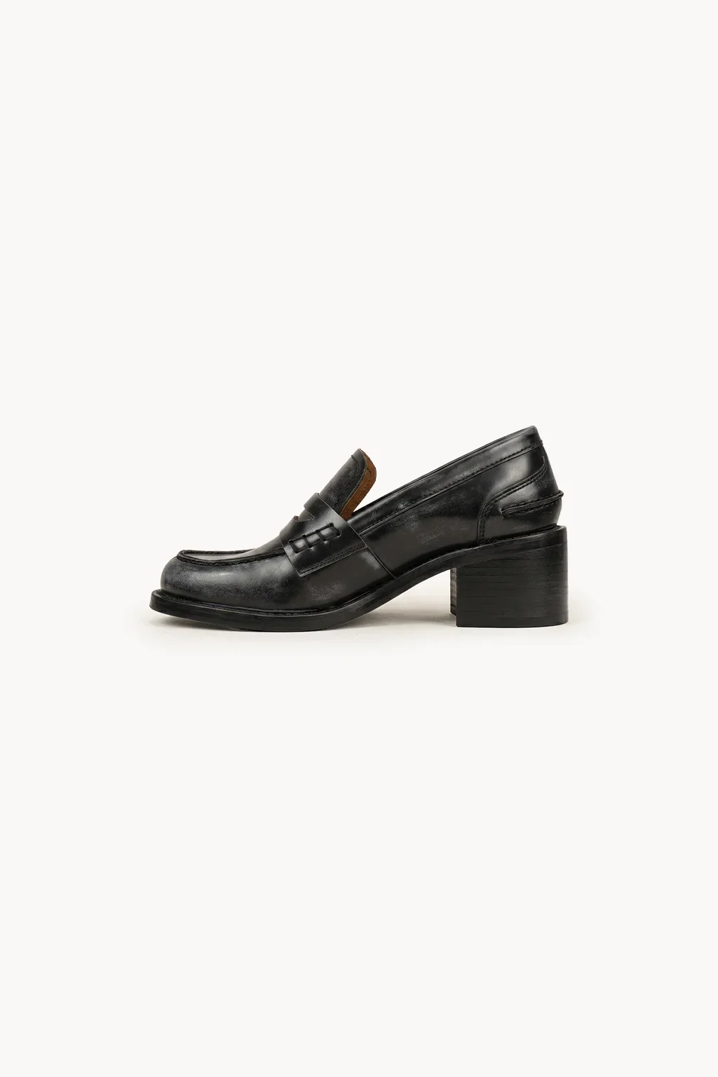 Senorita Noir Loafer, Dark Brown — 04 side profile 2