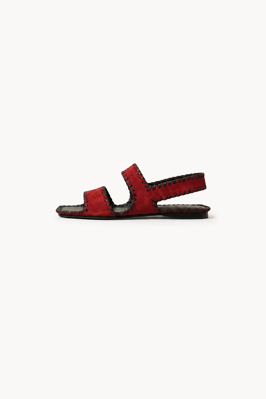 Rosso Imperiale Sandalo, Red & Black — 04 side profile 2