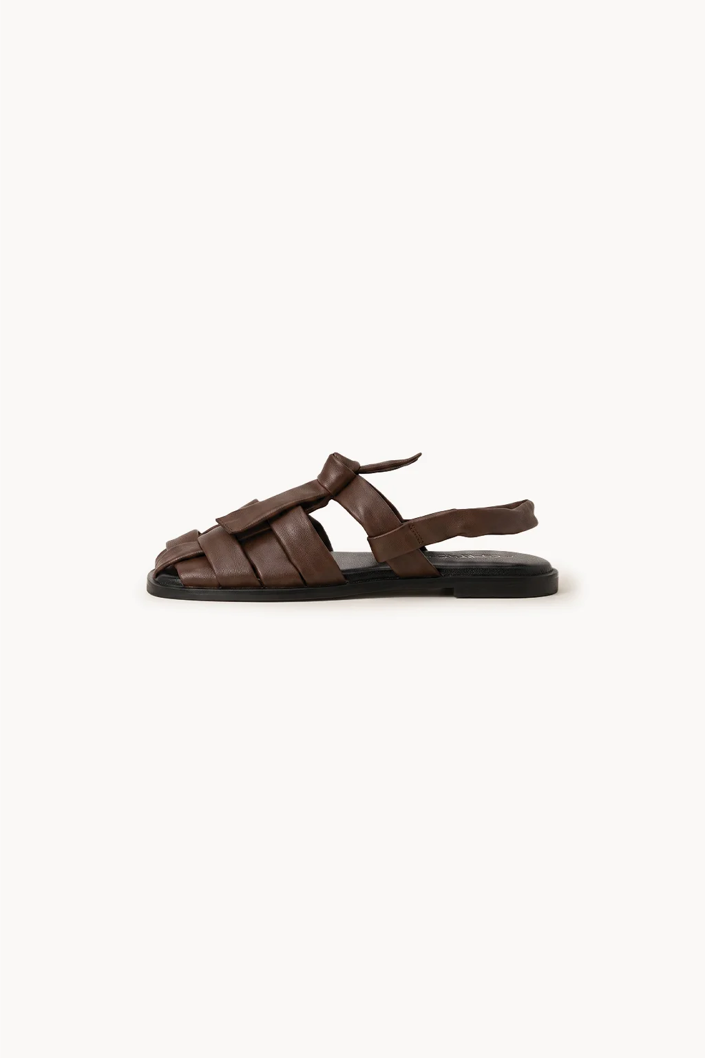 Intreccio Roma Slingback, Brown — 04 side profile 2