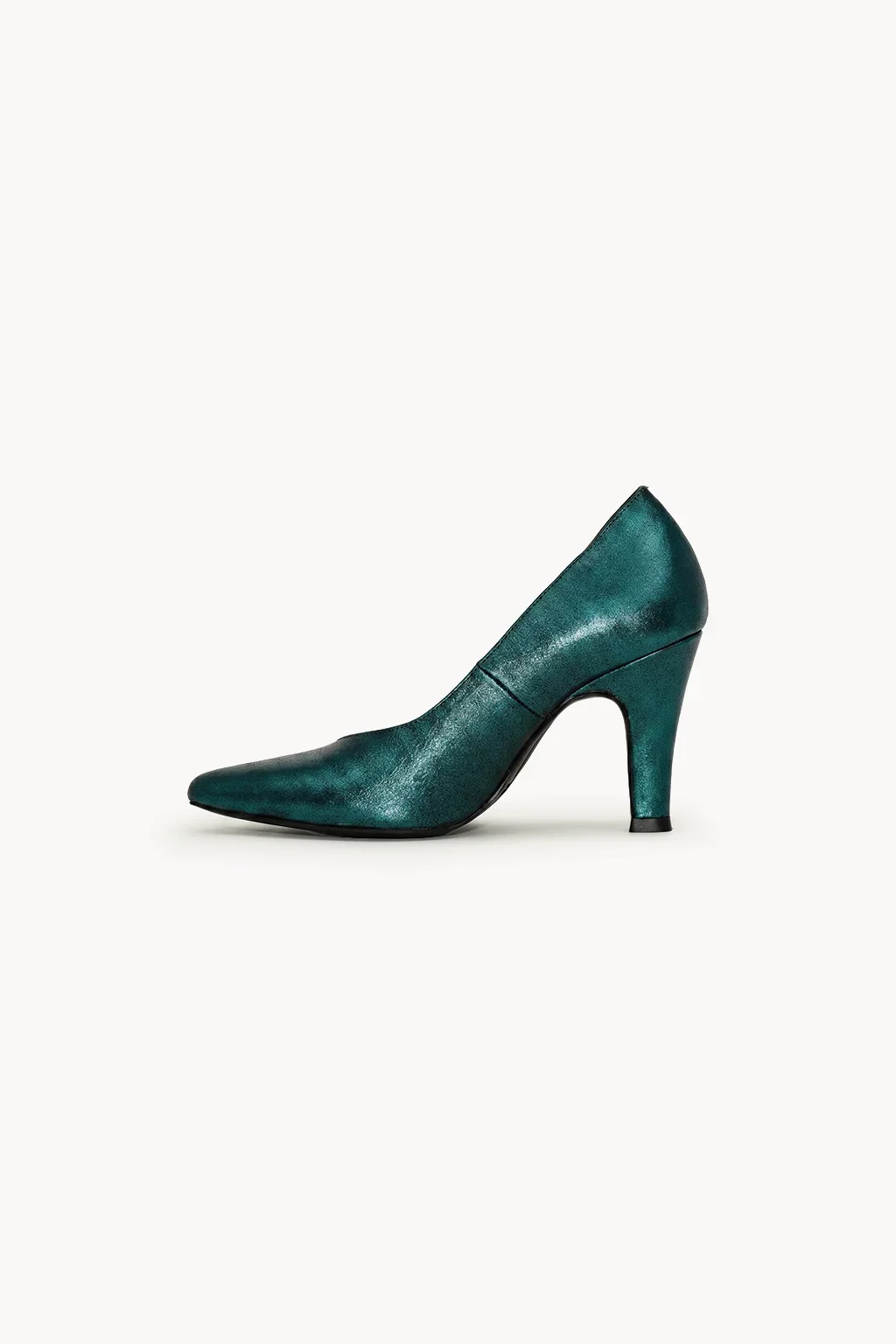 Sevilla Salon Pump, Teal — 04 side profile 2