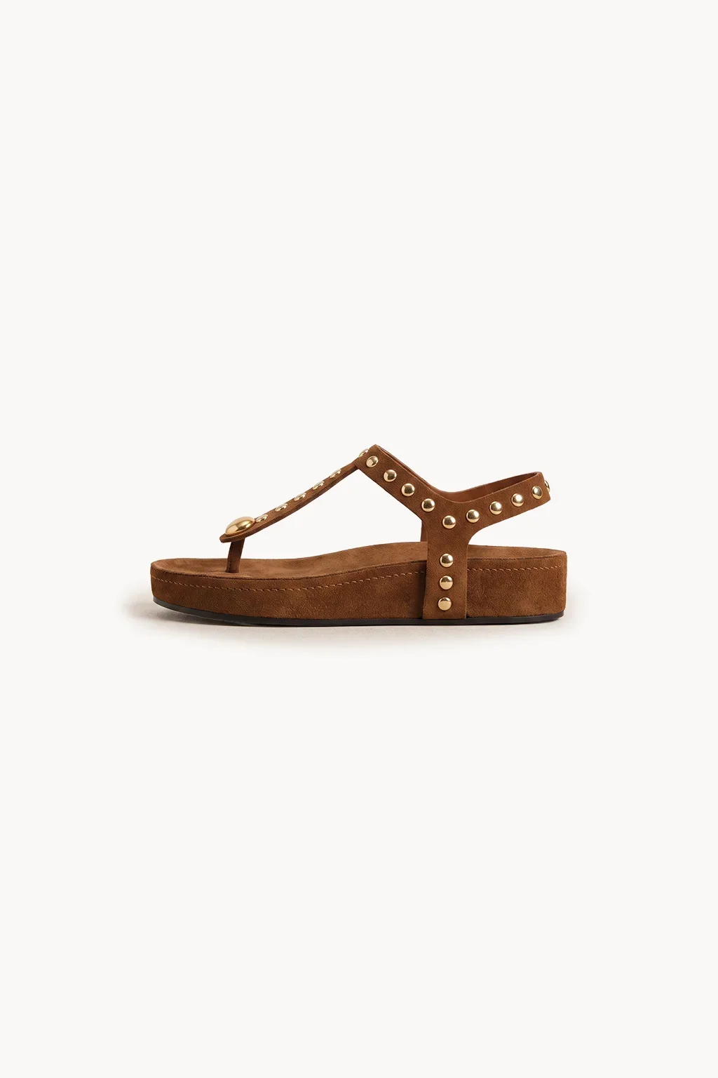 Marbella Glow Sandal, Cognac — 04 side profile 2