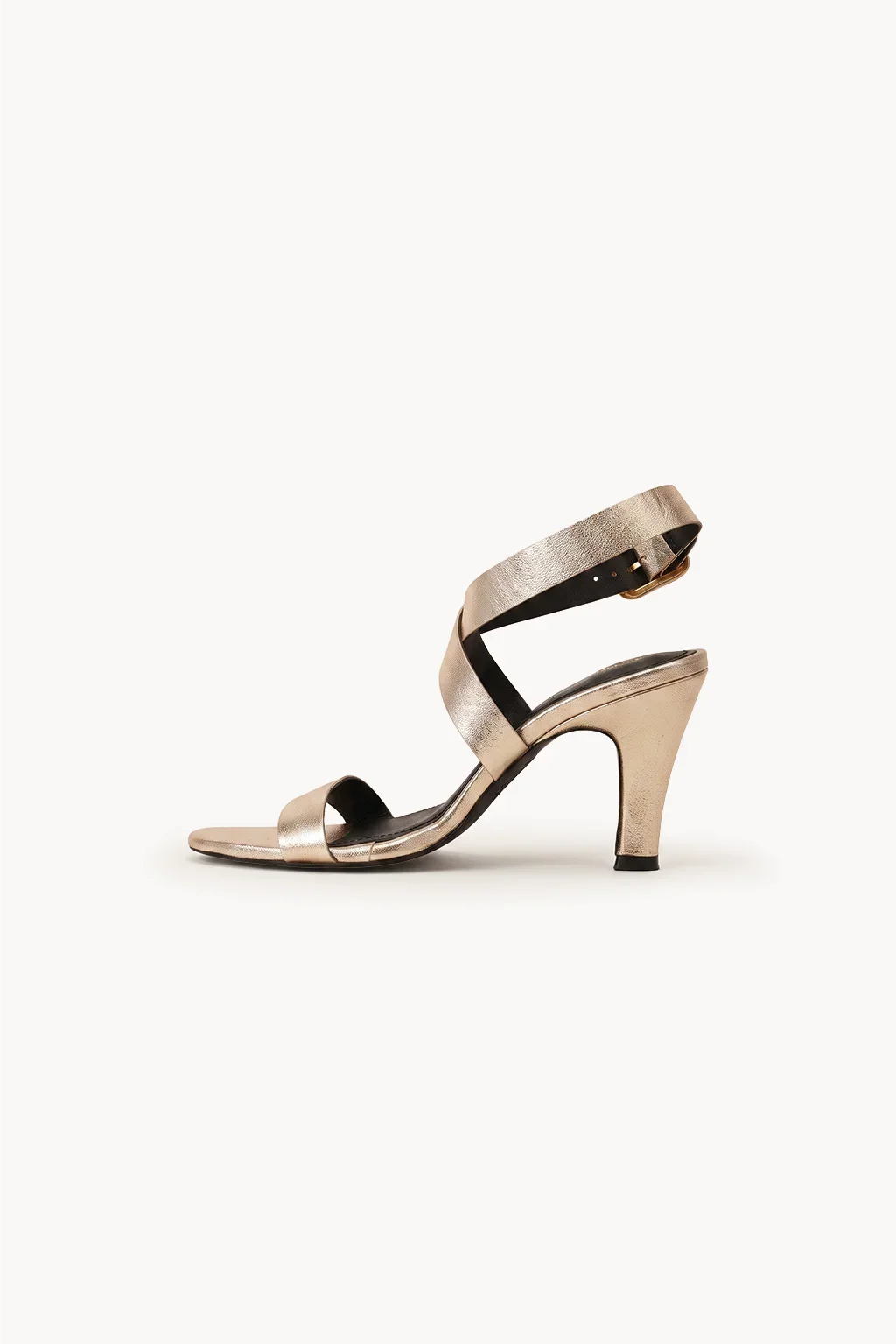 Sevilla Cruz Stiletto, Pale Gold — 04 side profile 2
