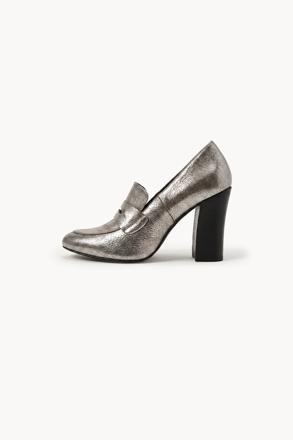 Reina de Oro Loafer, Grey — 04 side profile 2