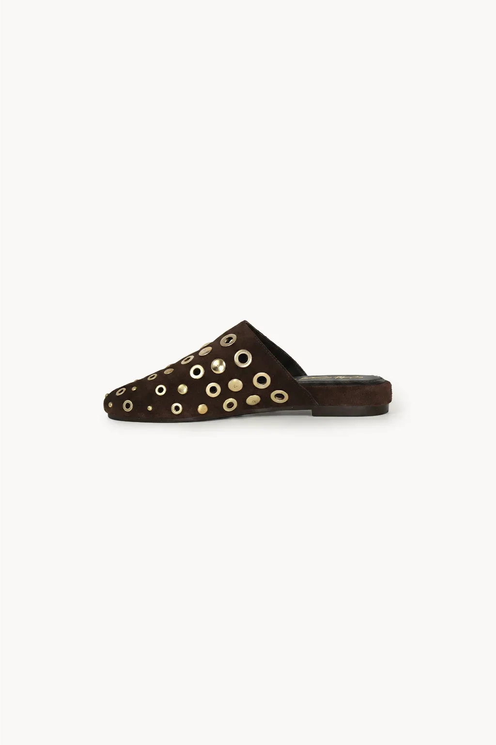 Sevilla Oro Stud Mule, Brown — 04 side profile 2