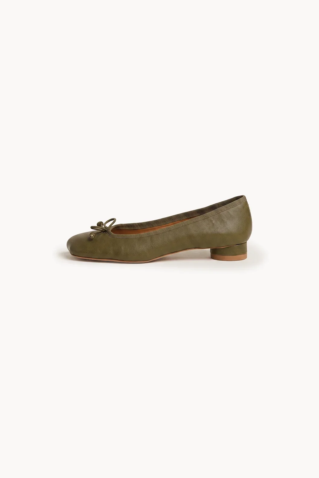 Ballerina Veloura, Olive — 04 side profile 2