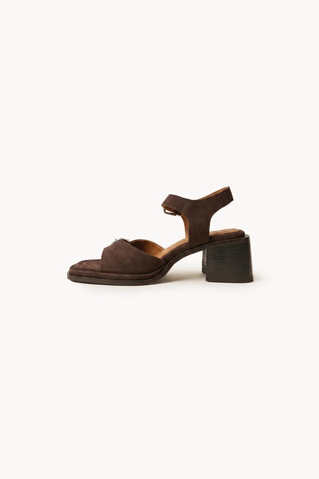 Luce Oro Sling Sandal, Deep Brown — 04 side profile 2