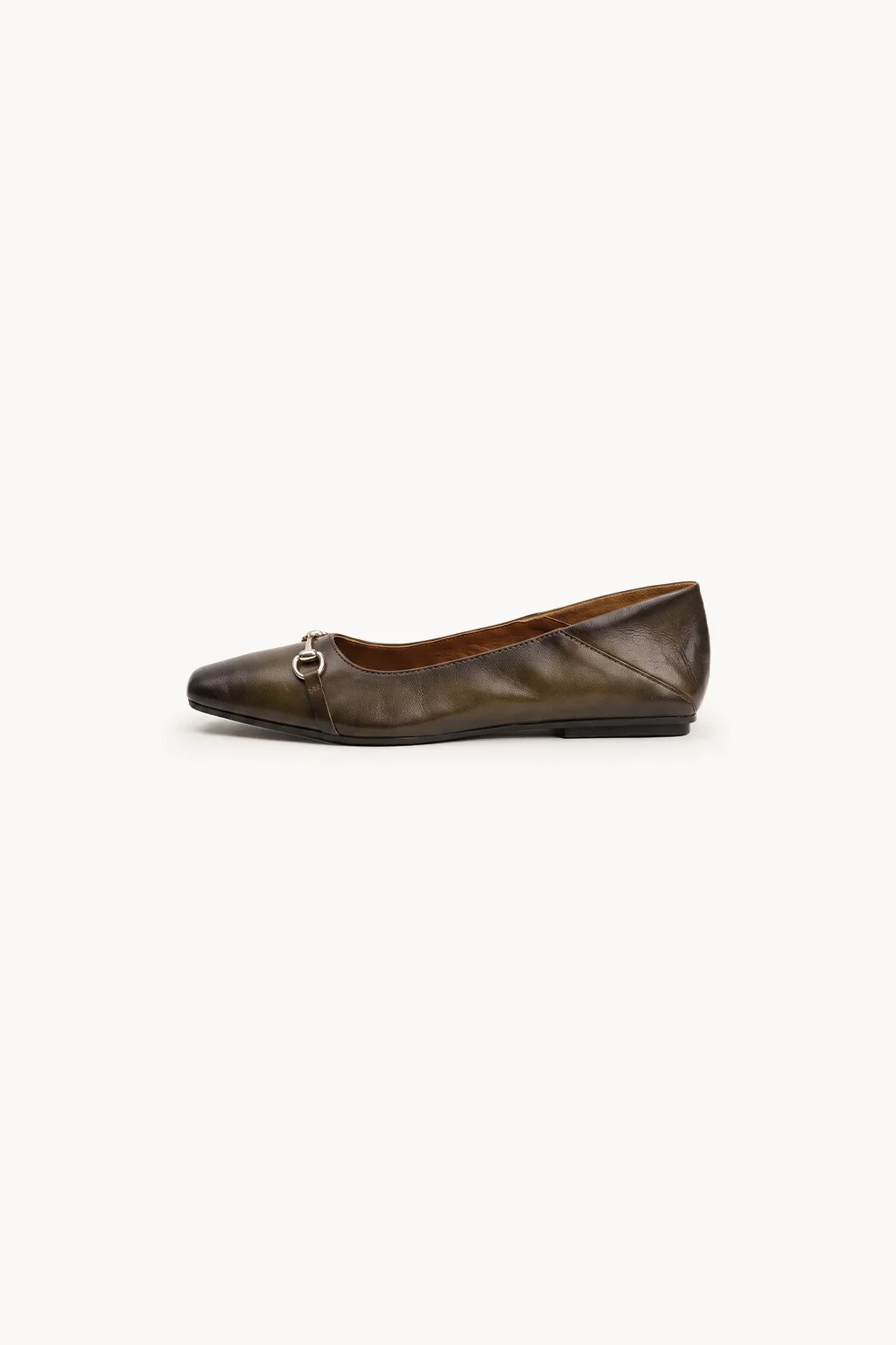 Valeria Atelier Loafer, Olive — 04 side profile 2