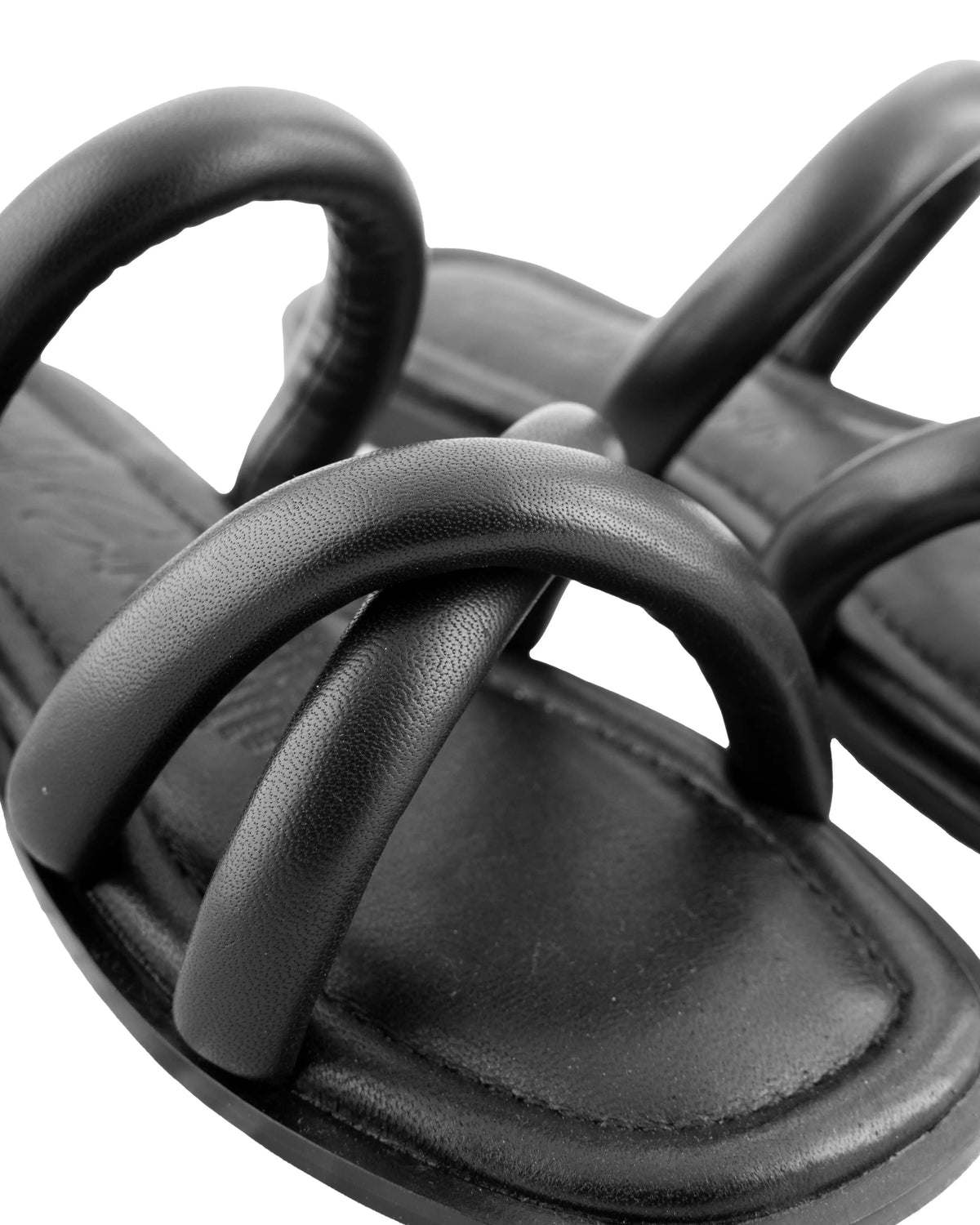Solea – Comfort Footbed Sandals, Black — 01 close-up