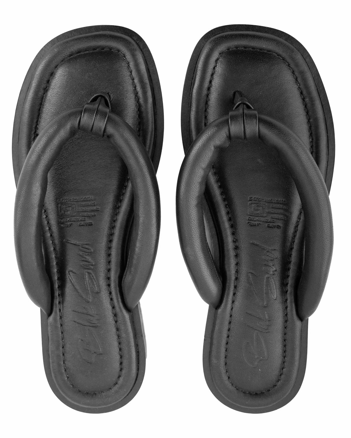 Flux Sandal, Black — 01 three-quarter