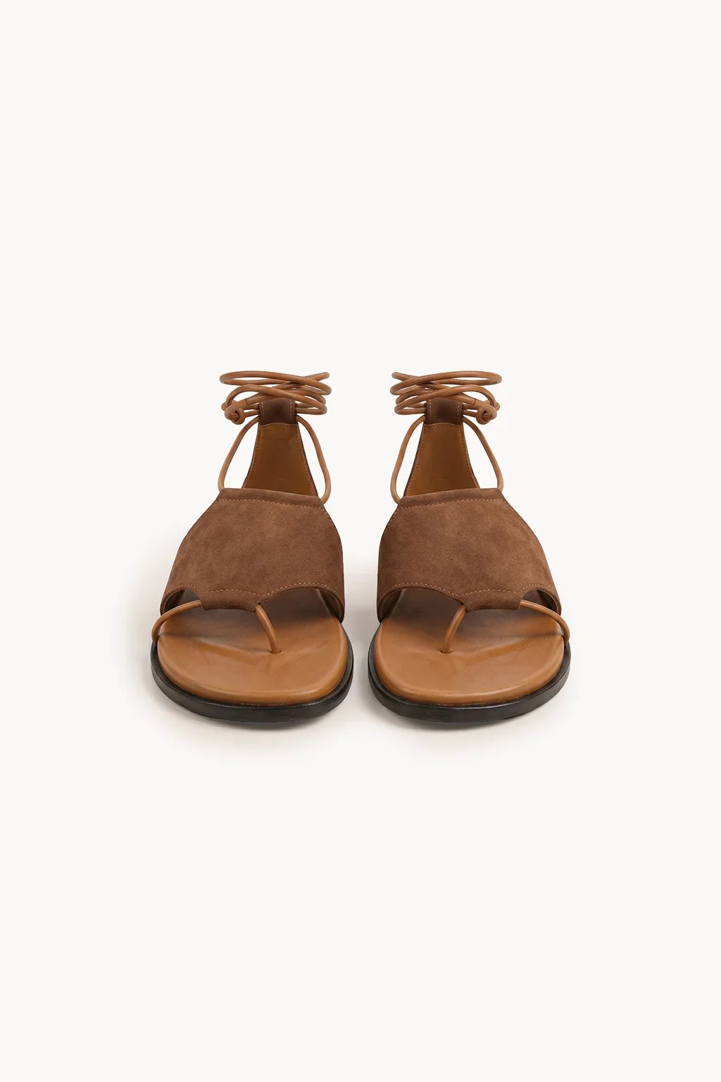 Torino Eleganza Wrap Sandal, Tan — 01 pair