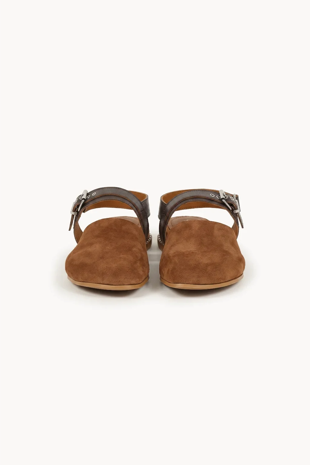 Menorca Artesana Slingback, Brown & Black — 01 pair