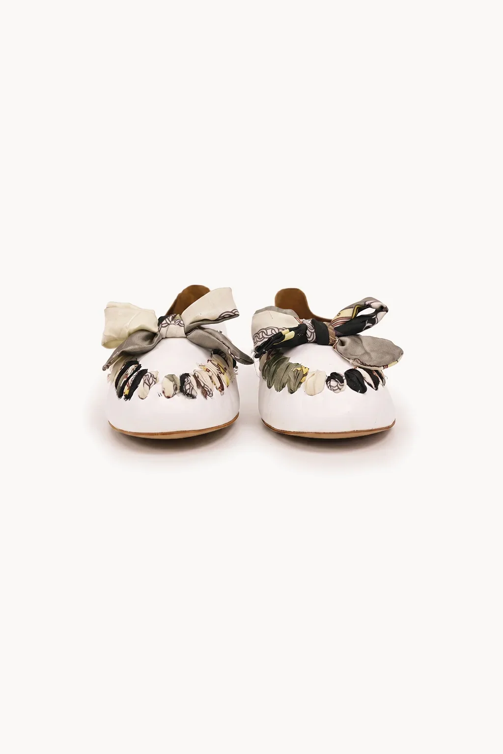 Alma Blanca Ballerina, Off White — 01 pair