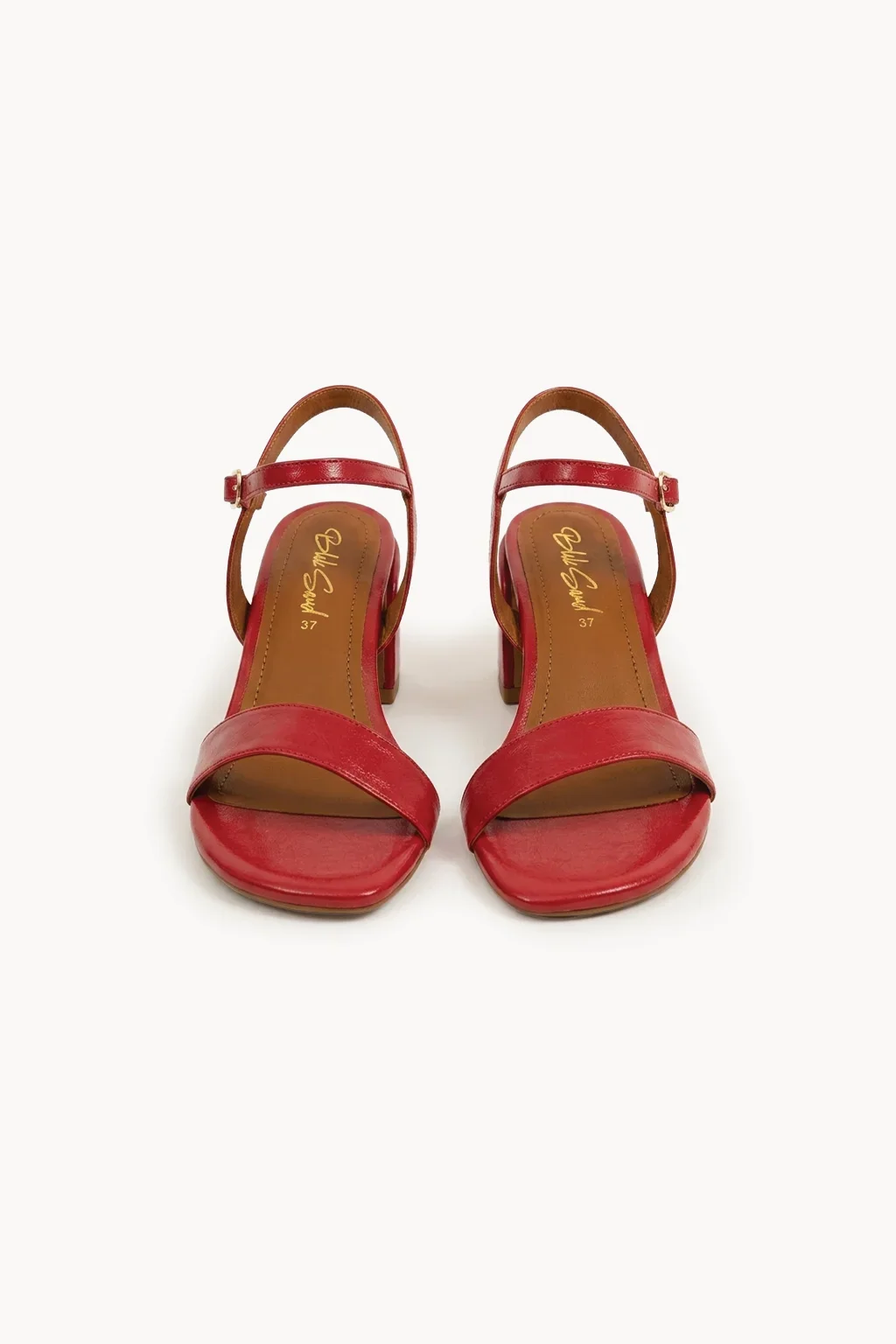 Valeria Sol Sandal, Red — 01 pair