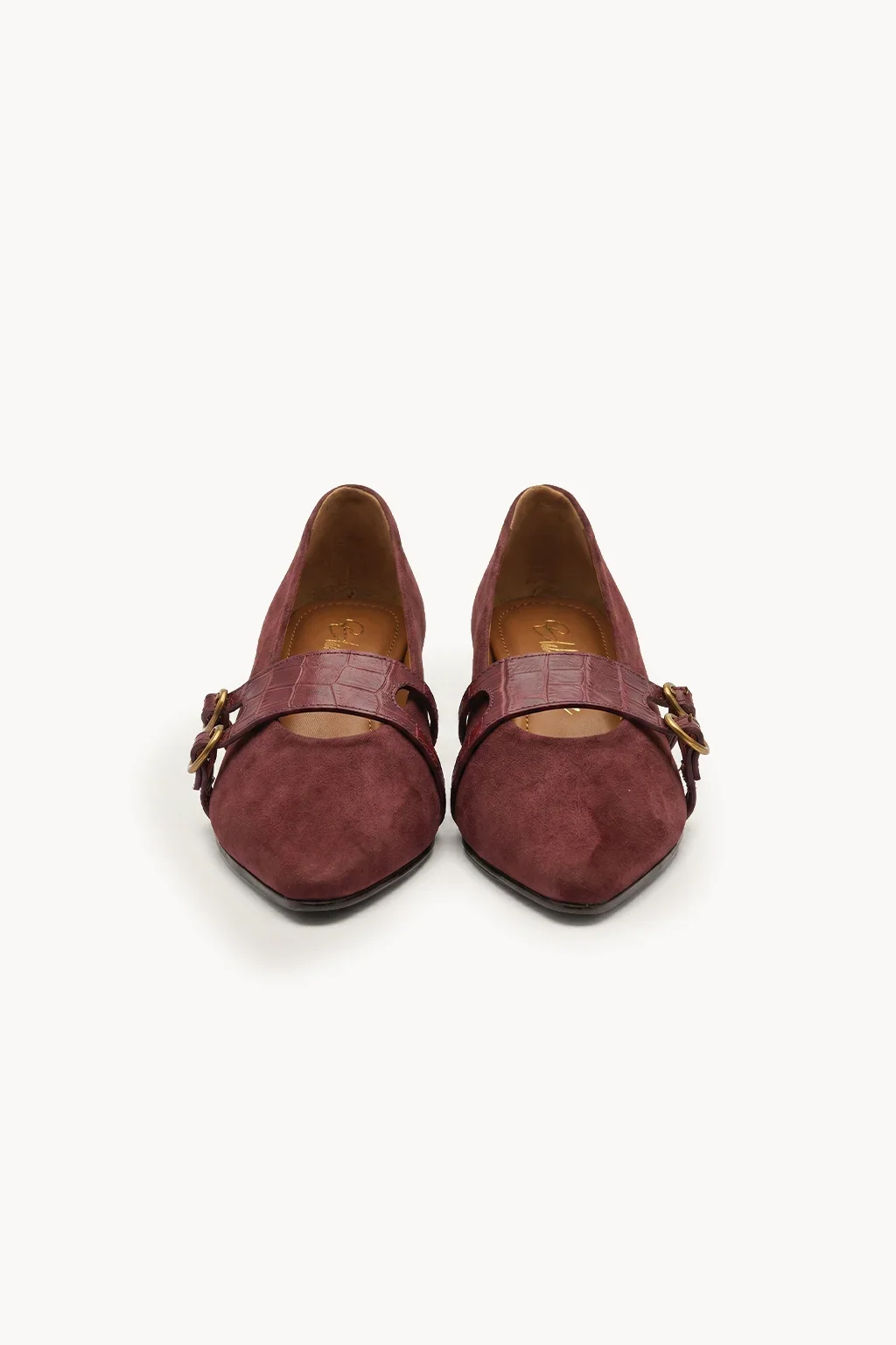 Siena Strap Mary Jane, Maroon — 01 pair