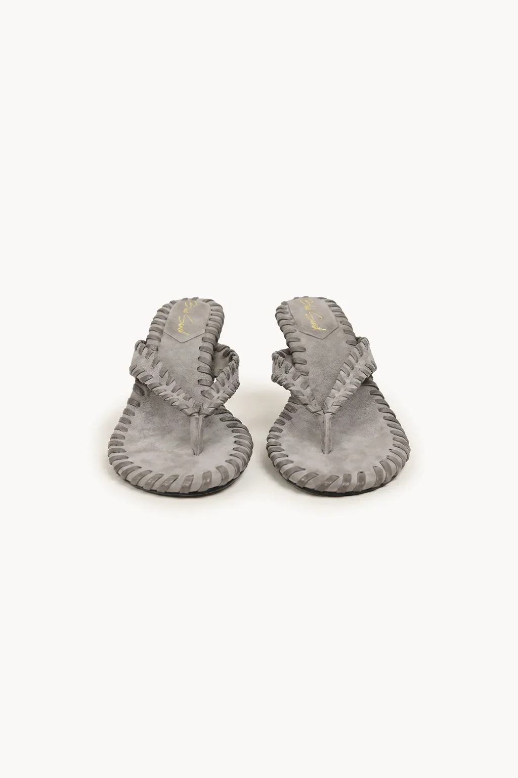 Arena Dorada Heel Sandal, Grey — 01 pair