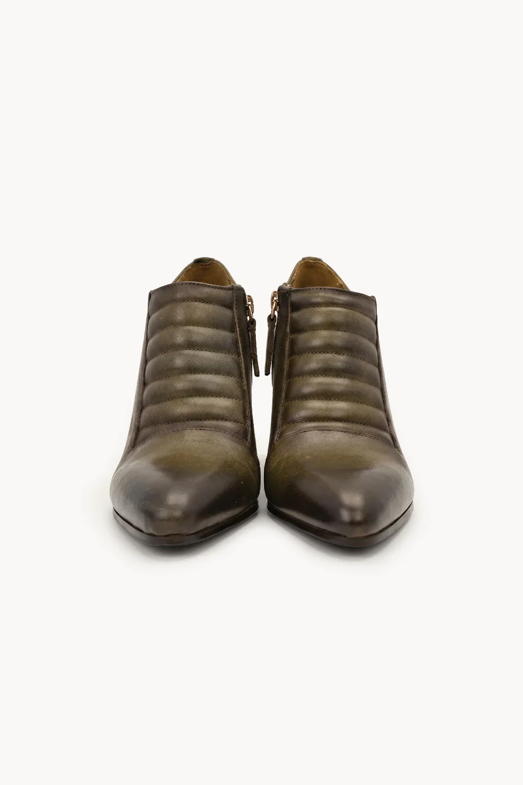 Vera Forma Ankle Boot, Olive — 01 pair