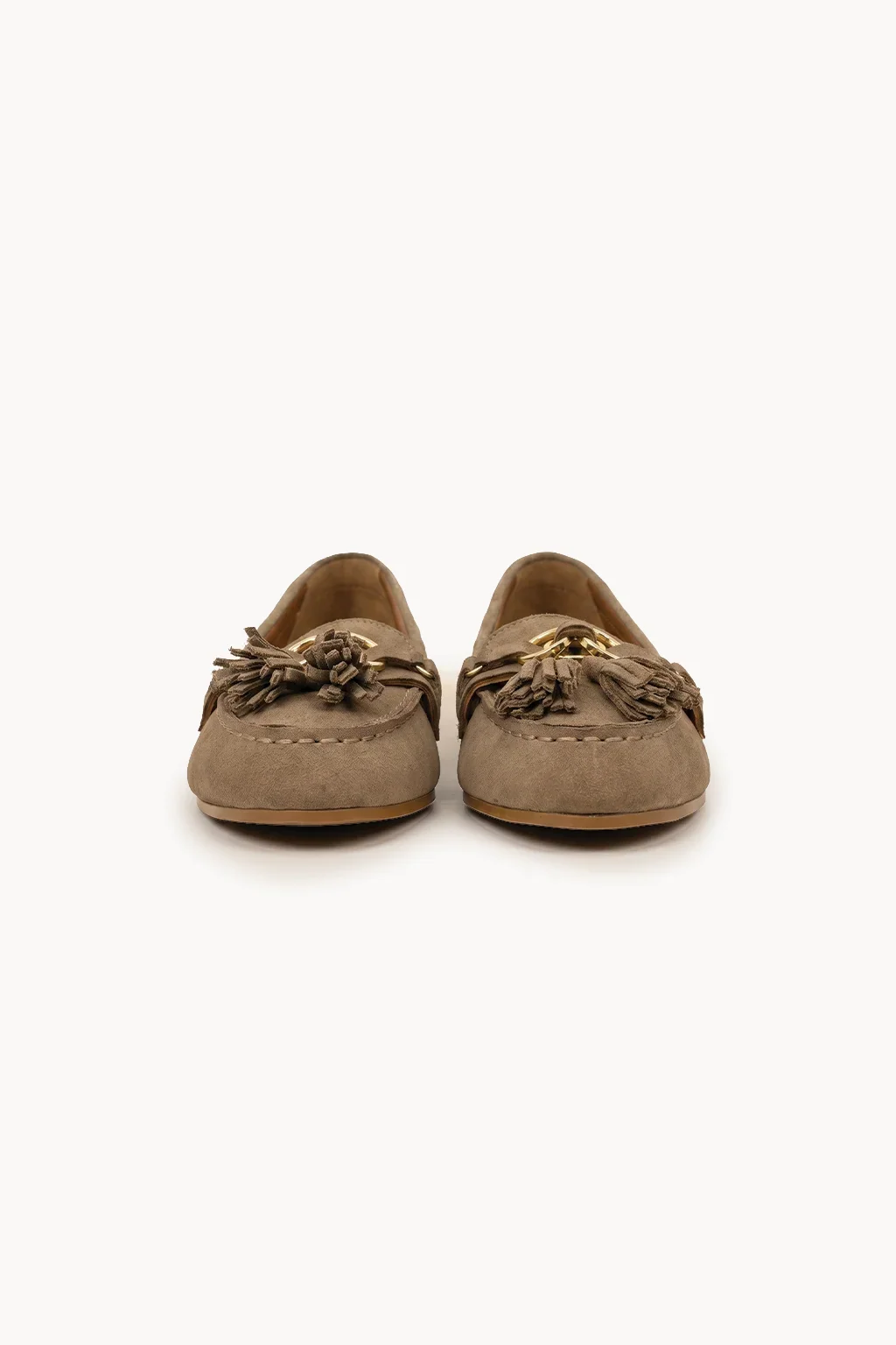 Intrecciato Aureo Loafer, Beige — 01 pair