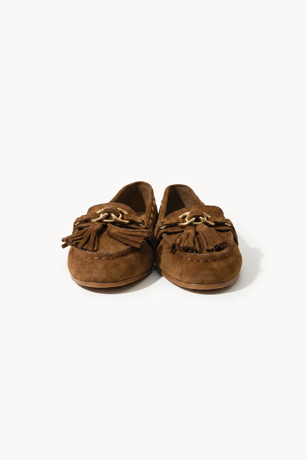 Intrecciato Aureo Loafer, Cognac — 01 pair