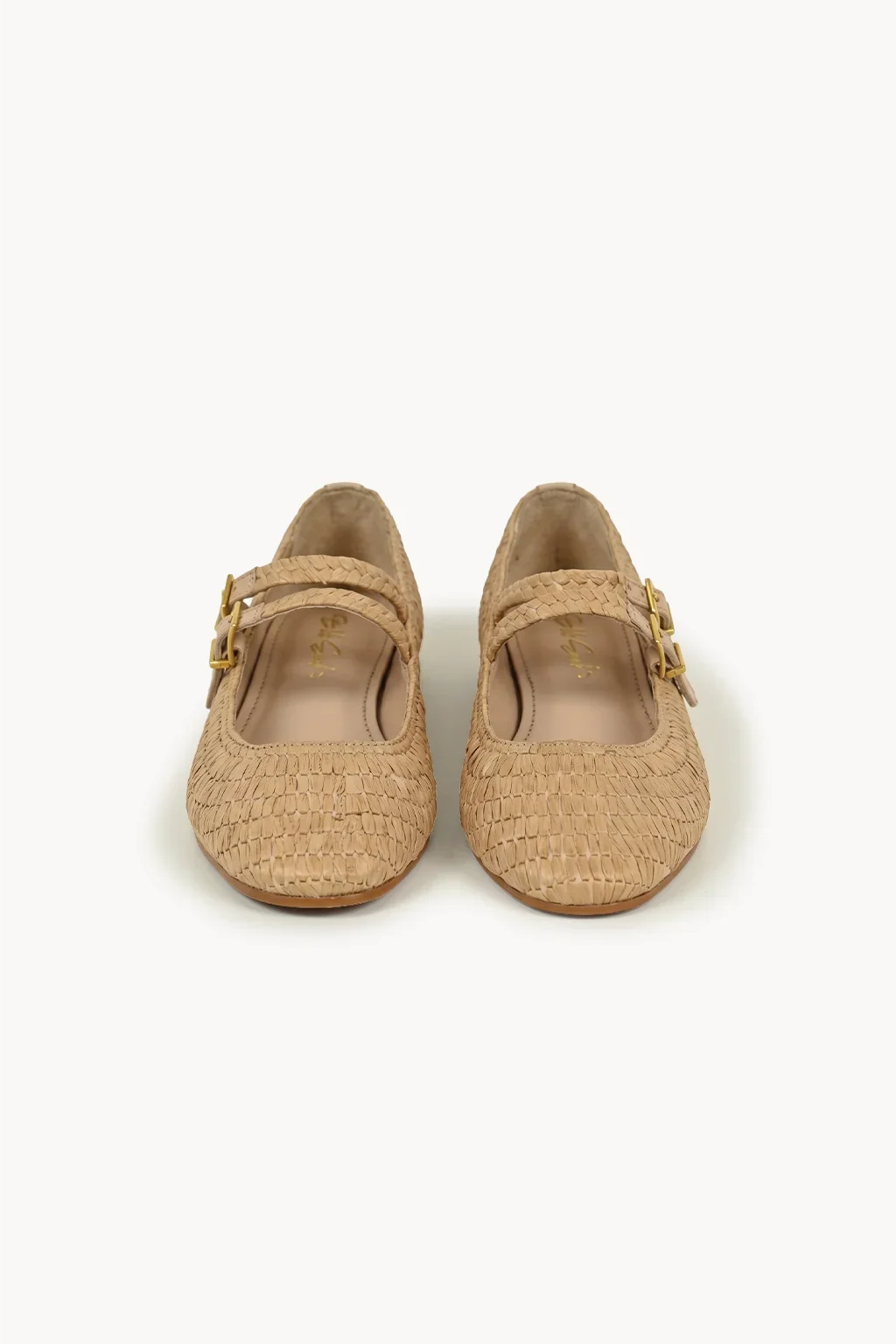 Arena Trenzada Mary Jane, Natural — 01 pair