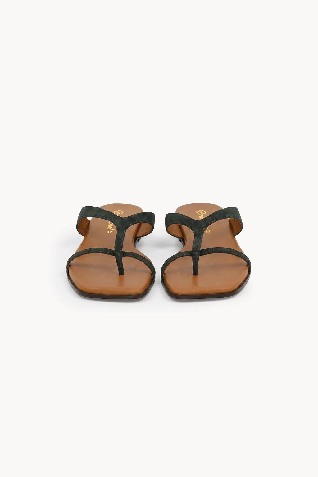 Marbella Infradito Sandal, Green — 01 pair