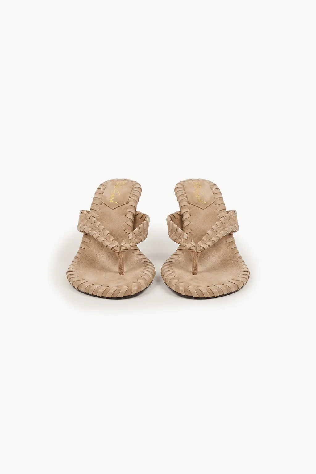 Arena Dorada Heel Sandal, Beige — 01 pair
