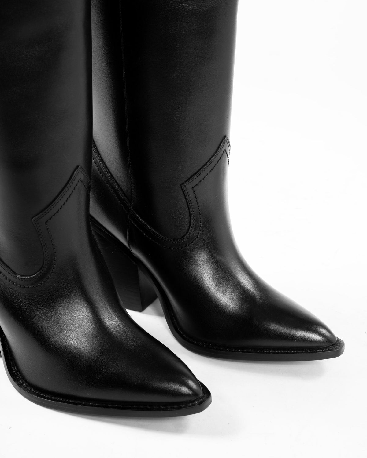 Azarelle – Tall Dress Boots, Black — 02 close-up