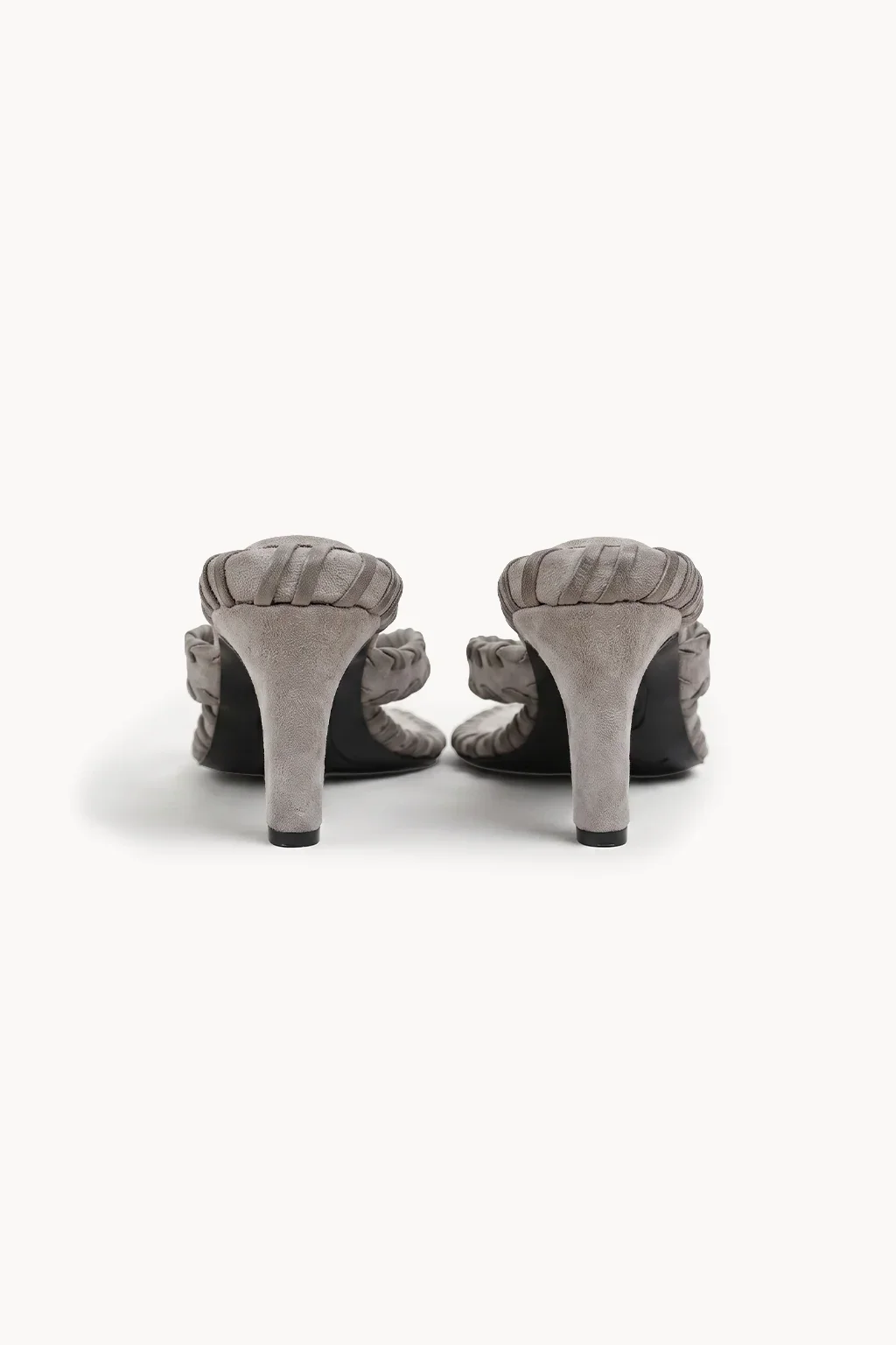 Arena Dorada Heel Sandal, Grey — 05 back