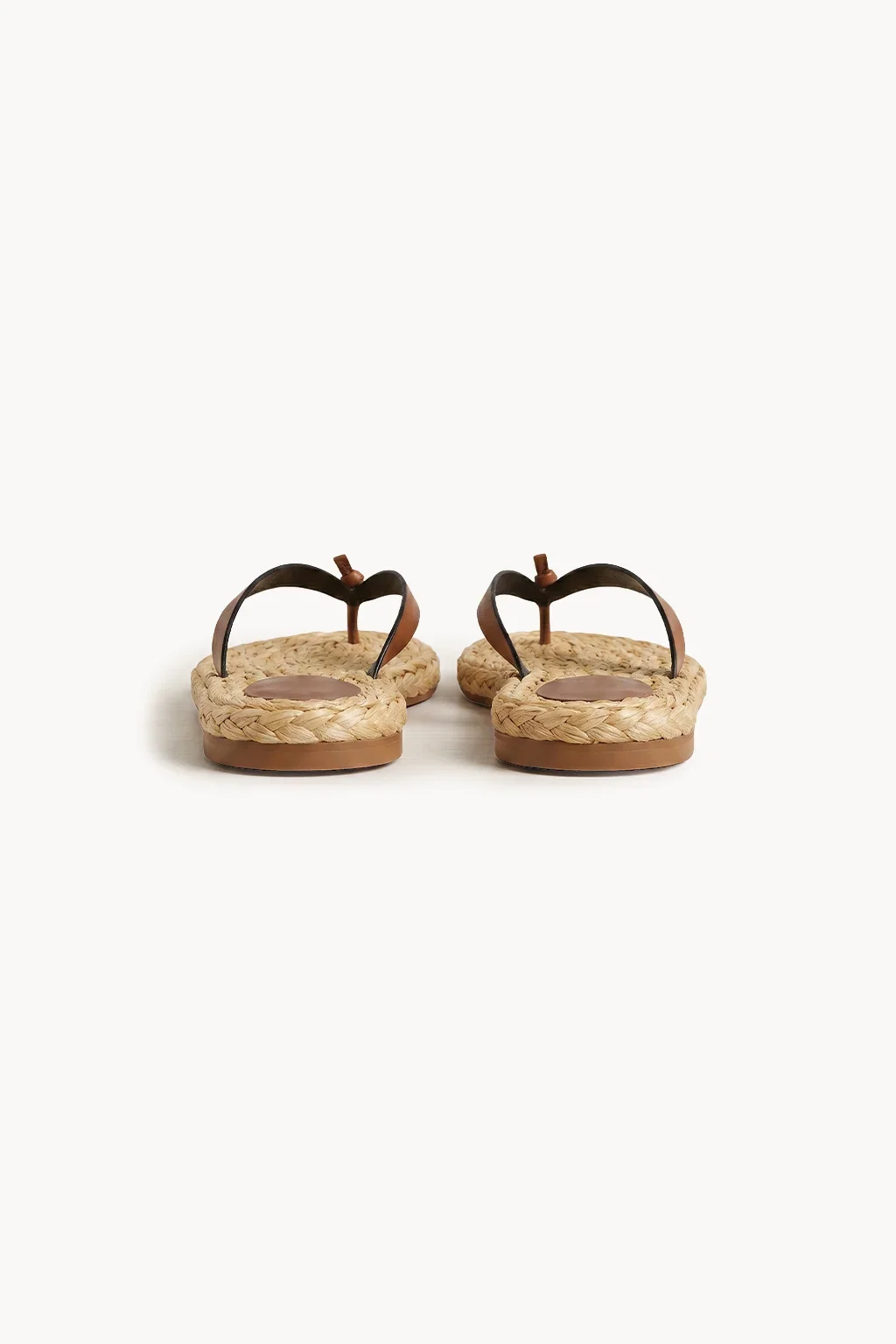 Capri Intreccio Sandal, Tan — 05 back