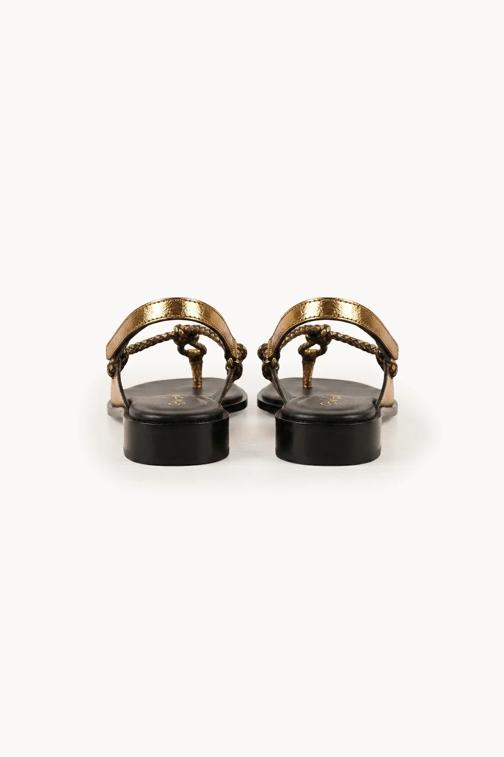 Venezia Catena Sandal, Gold — 05 back