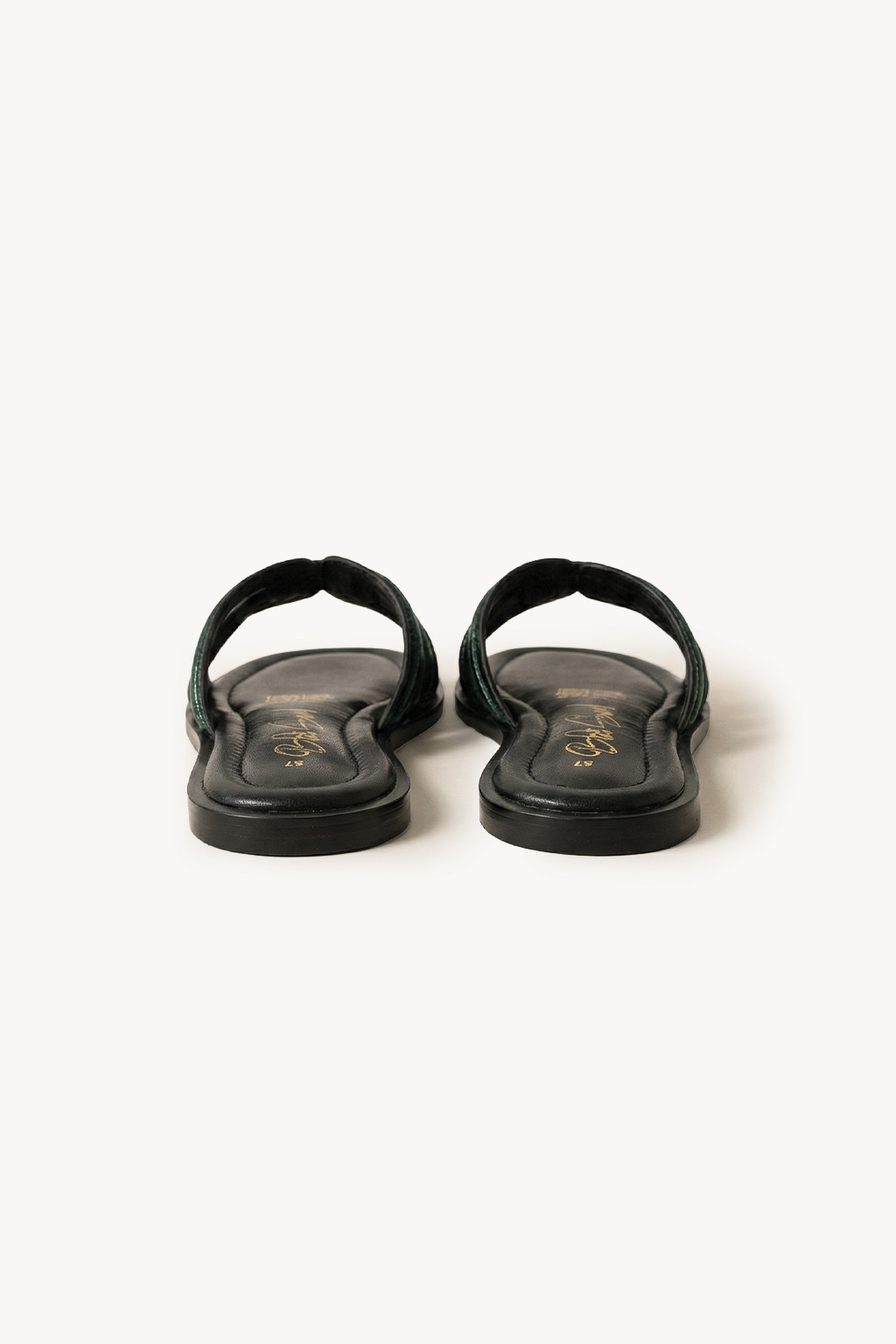 Aurea Noir Slide, Green — 05 back