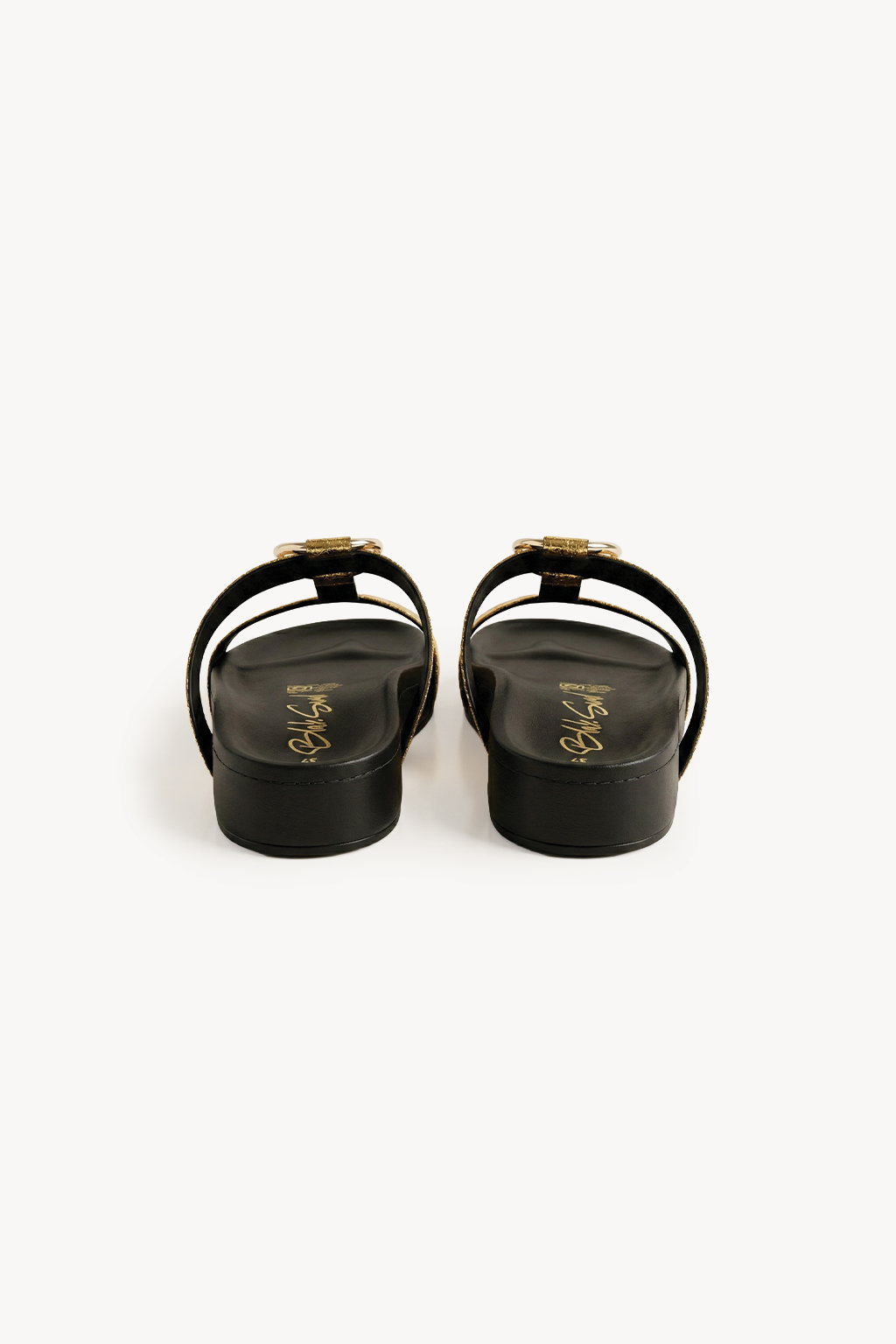 Verdea Noir Slide, Gold — 05 back
