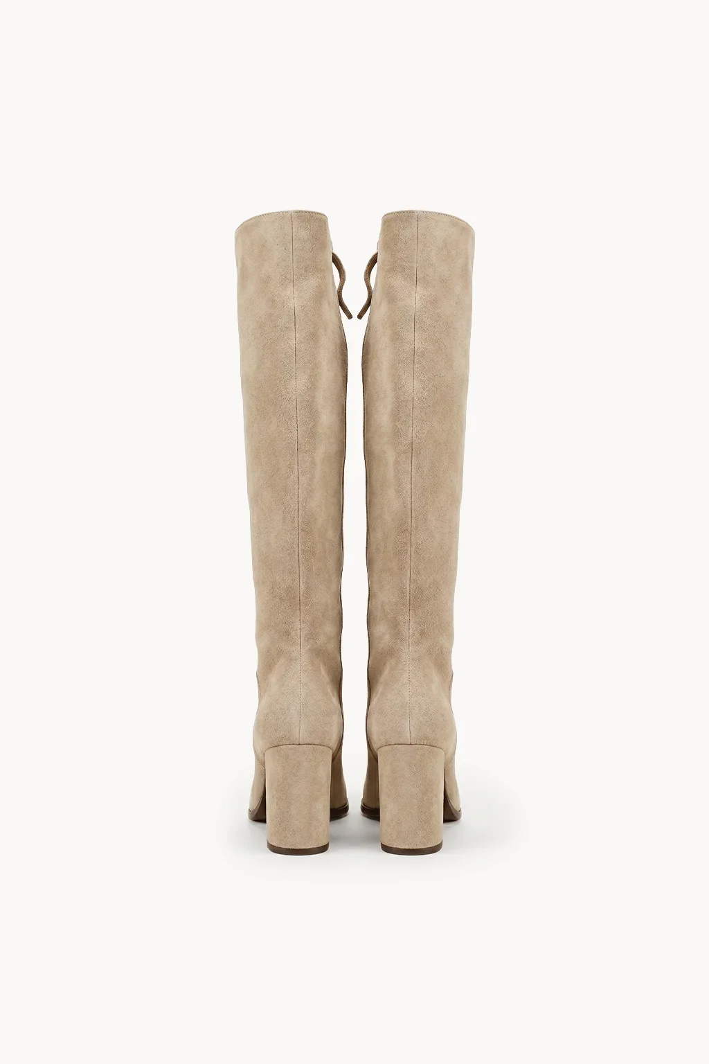 Venezia Avorio Tall Boot, Beige — 05 back