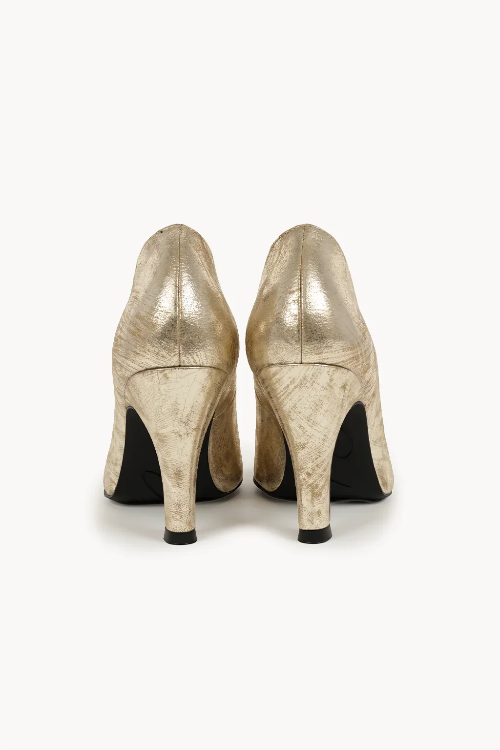 Sevilla Salon Pump, Platinum Gold — 05 back